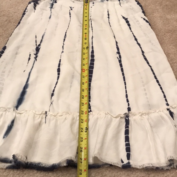 NWOT Black Swan blue & white tie dye dress sz Sm - Picture 4 of 6